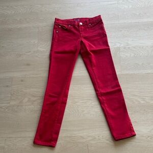 Aqua Vibrant Red Apparel